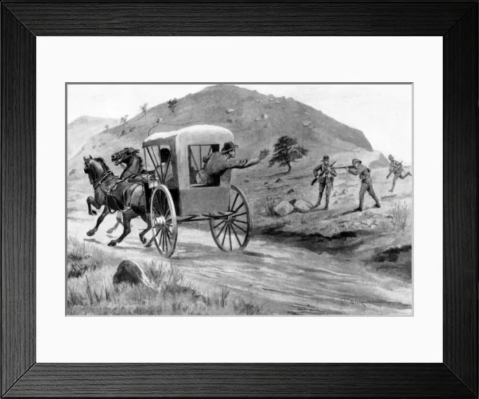 Framed Print : Boer War Reporters