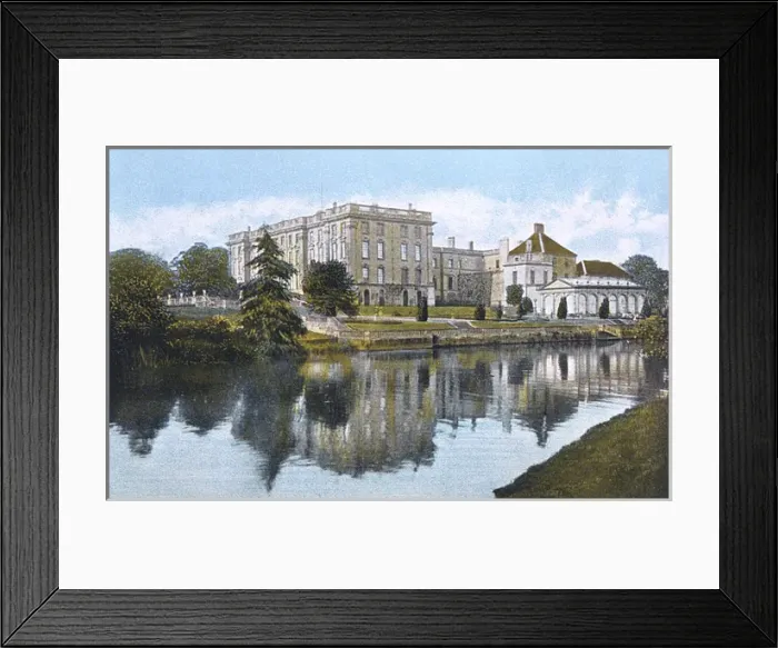 Framed Print : Stoneleigh Abbey C1905 Framed Print : Stoneleigh Abbey C1905