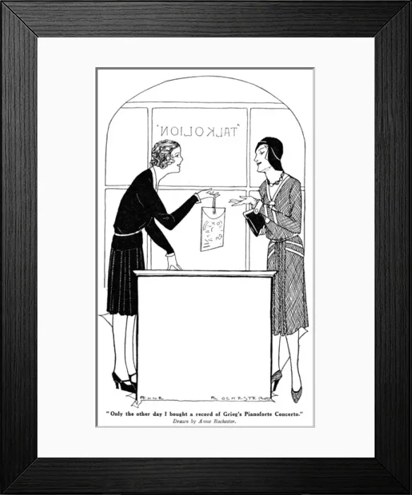 Framed Print : A Dainty Purchase 1930 Framed Print : A Dainty Purchase 1930