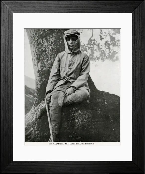 Framed Print : Walking outfit 1910 Framed Print : Walking outfit 1910