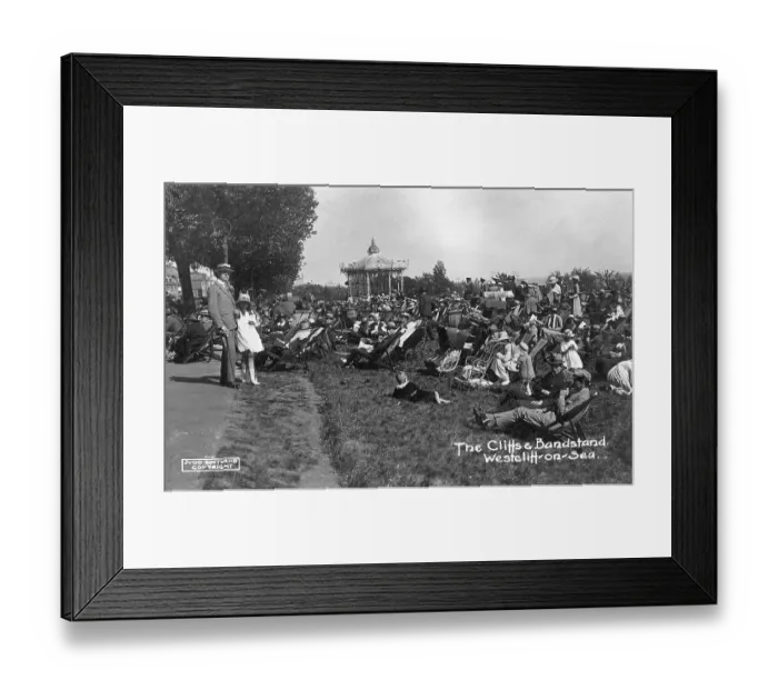 Framed Print : Westcliff on Sea / 1910 Framed Print : Westcliff on Sea / 1910