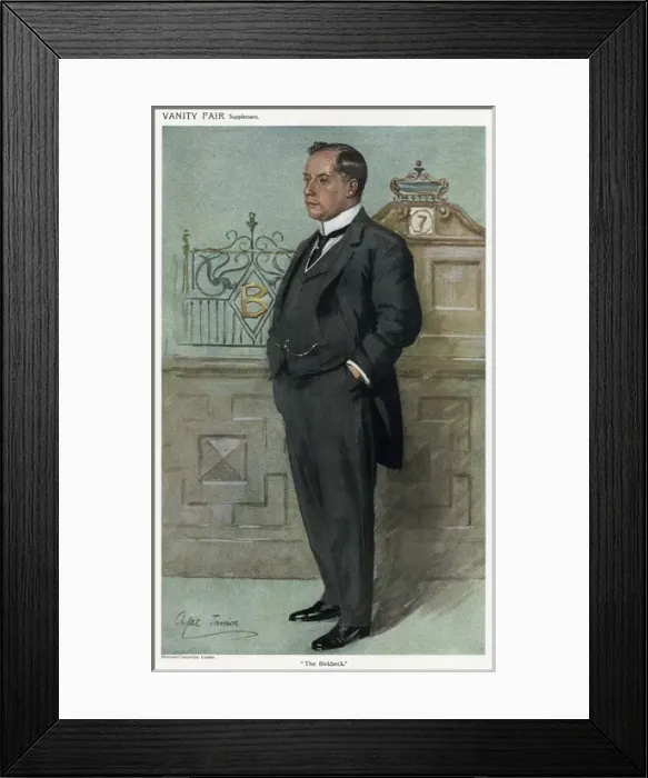 Framed Print : A Banker : Ravenscroft Framed Print : A Banker : Ravenscroft