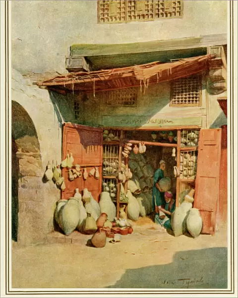 Egyptian Pottery Shop