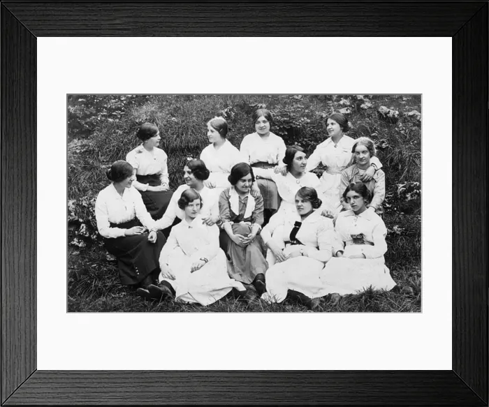 Framed Print : A Group of Students Framed Print : A Group of Students