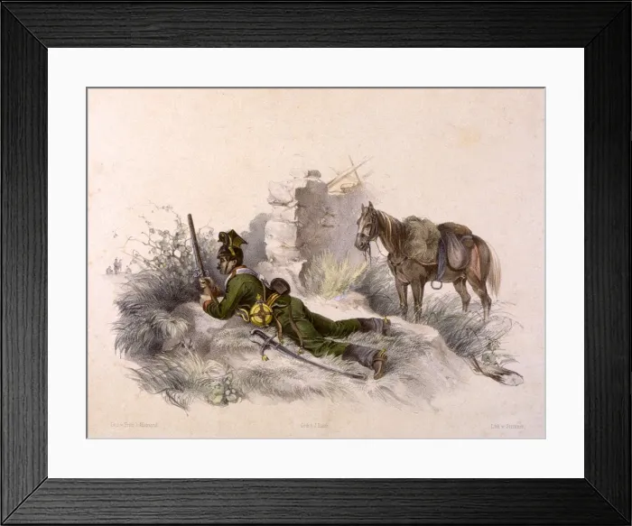Framed Print : Uhlan on Reconnaisance Framed Print : Uhlan on Reconnaisance