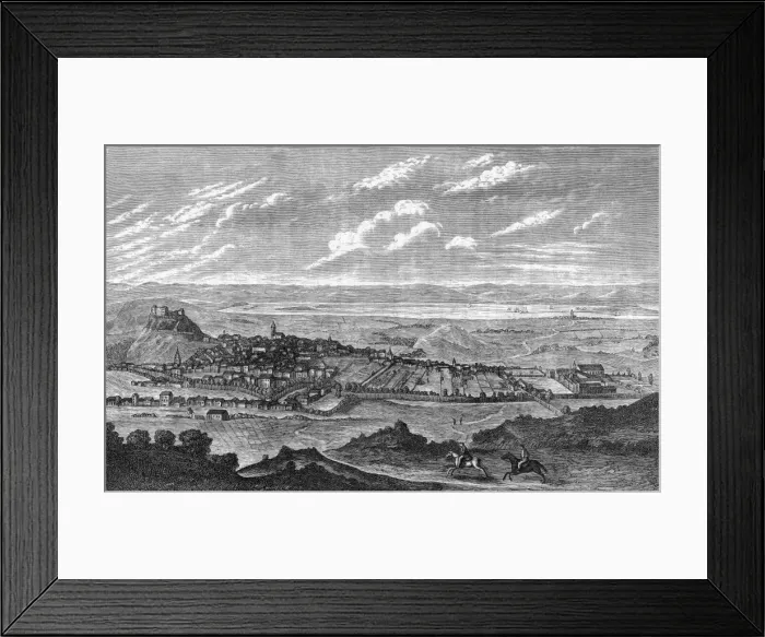 Framed Print : Edinburgh / View of 1650 Framed Print : Edinburgh / View of 1650