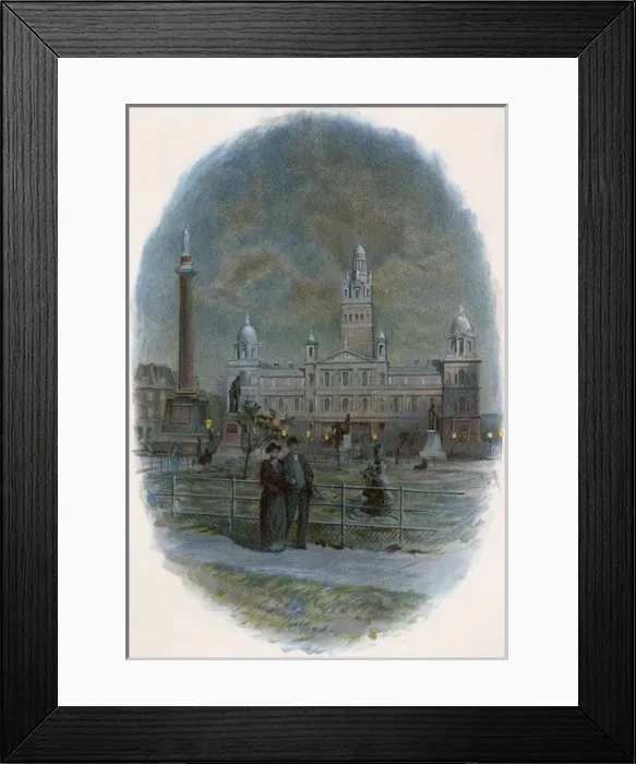Framed Print : Glasgow / Municipal Bldgs Framed Print : Glasgow / Municipal Bldgs