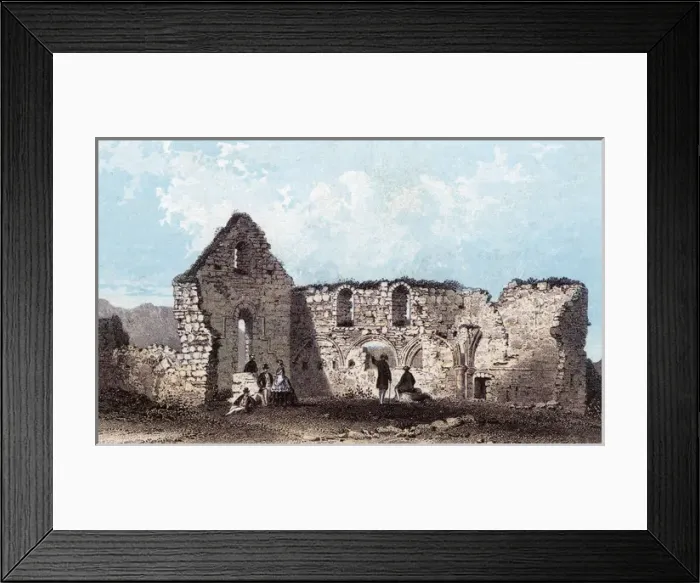 Framed Print : Scotland / Iona Nunnery Framed Print : Scotland / Iona Nunnery