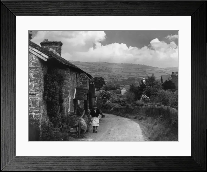 Framed Print : Rural Scene / Radnorshire Framed Print : Rural Scene / Radnorshire
