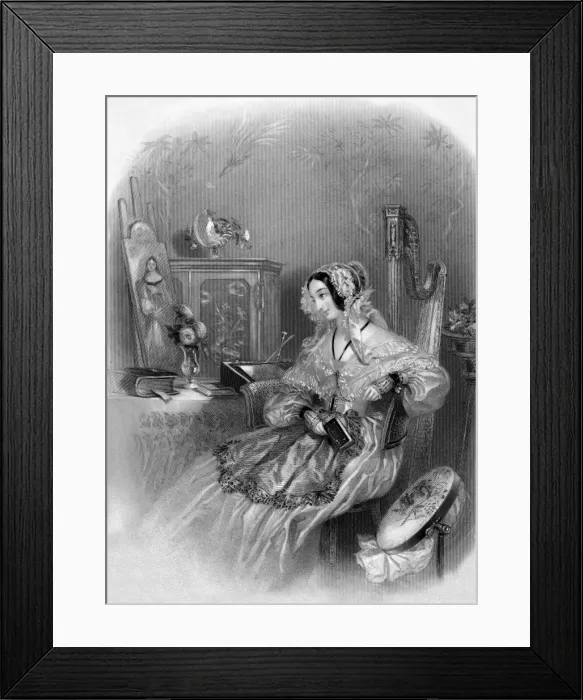 Framed Print : A Lover of Shakespeare Framed Print : A Lover of Shakespeare