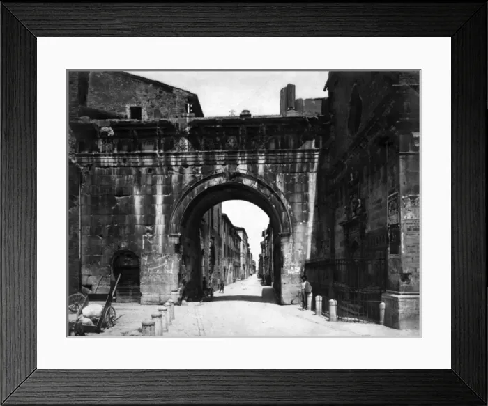 Framed Print : Augustus Arch, Fano Framed Print : Augustus Arch, Fano