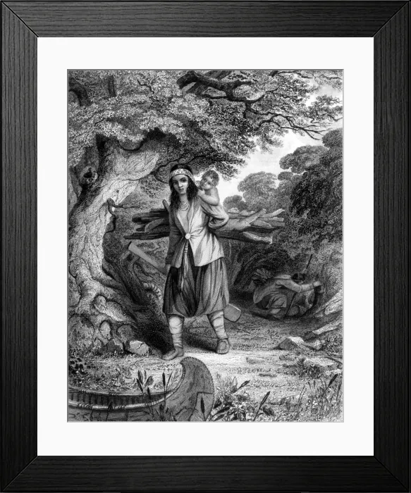 Framed Print : Racial / Dakota / Fuel 1853 Framed Print : Racial / Dakota / Fuel 1853
