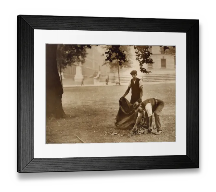 Framed Print : Autumn Leaves / Green Park Framed Print : Autumn Leaves / Green Park