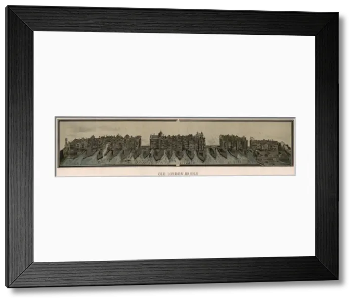 Framed Print : London Bridge / Griggs Framed Print : London Bridge / Griggs