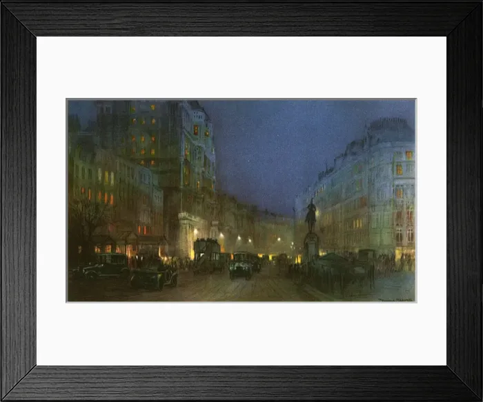 Framed Print : Knightsbridge, London 1926 Framed Print : Knightsbridge, London 1926