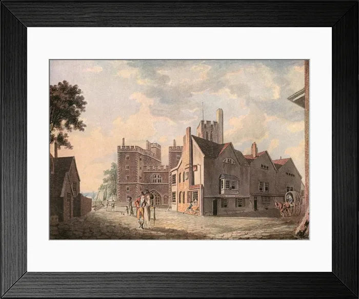 Framed Print : Lambeth Palace / Turner Framed Print : Lambeth Palace / Turner