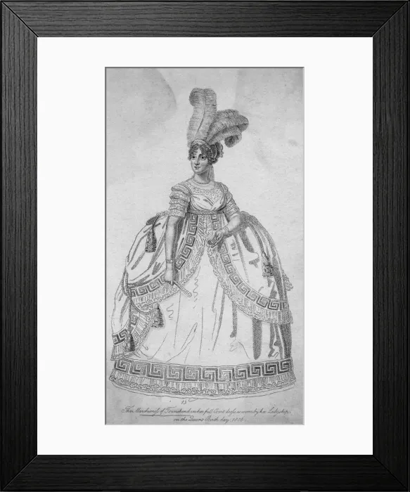 Framed Print : Marchioness Townshend Framed Print : Marchioness Townshend