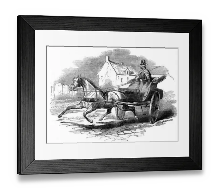 Framed Print : Overland Paris Boulogne Framed Print : Overland Paris Boulogne