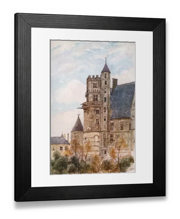 Framed Print : France / Bourges / Coeur Framed Print : France / Bourges / Coeur