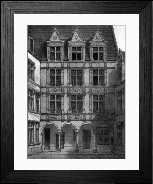 Framed Print : Orleans / Agnes Sorel 1860 Framed Print : Orleans / Agnes Sorel 1860