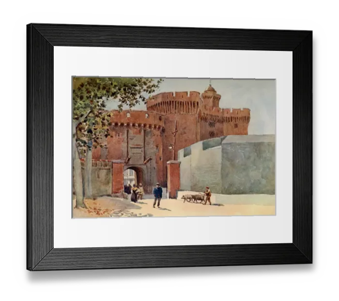 Framed Print : Perpignan / Gateway 1904 Framed Print : Perpignan / Gateway 1904