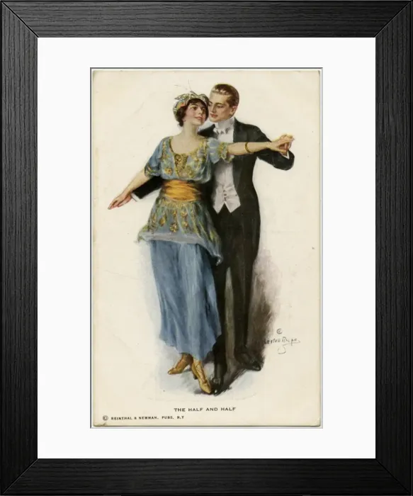 Framed Print : Dancing the Half + Half Framed Print : Dancing the Half + Half