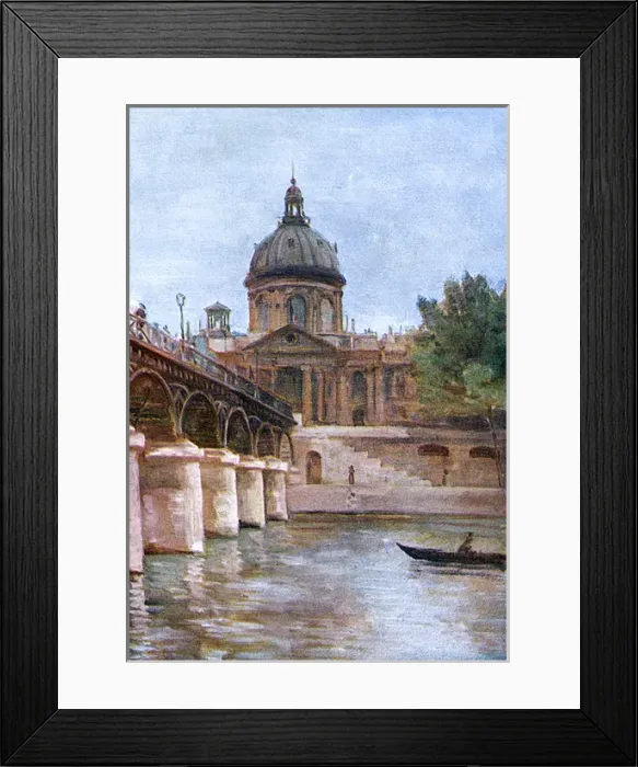 Framed Print : Paris / Institut De France Framed Print : Paris / Institut De France