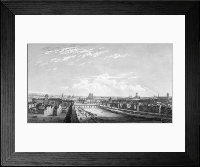 Framed Print : Paris / Seine / Tuileries Framed Print : Paris / Seine / Tuileries