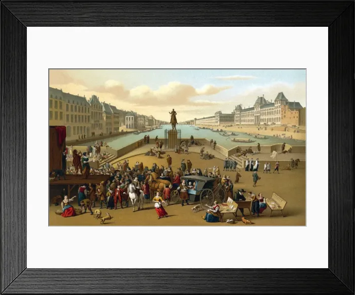 Framed Print : Paris / Bridge / Pont Neuf Framed Print : Paris / Bridge / Pont Neuf