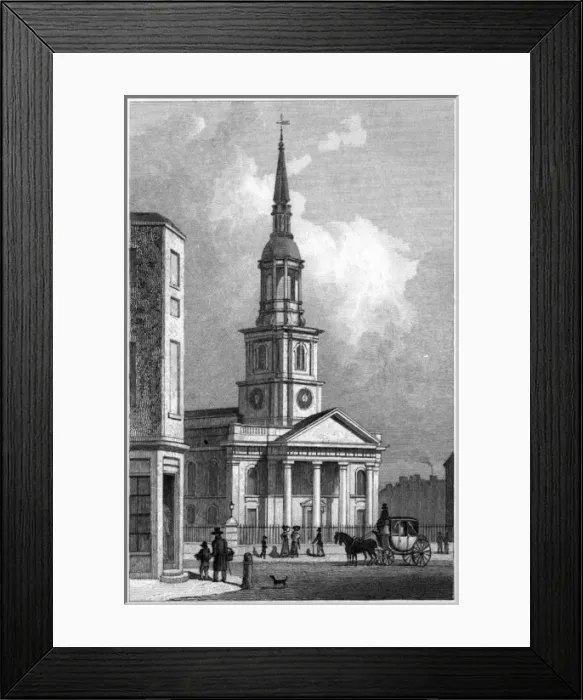 Framed Print : St Leonards / Shoreditch Framed Print : St Leonards / Shoreditch