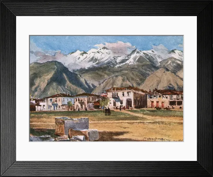 Framed Print : Greece / Sparta / Taygetus Framed Print : Greece / Sparta / Taygetus