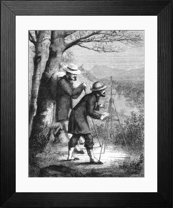 Framed Print : Fortins Barometer Framed Print : Fortins Barometer