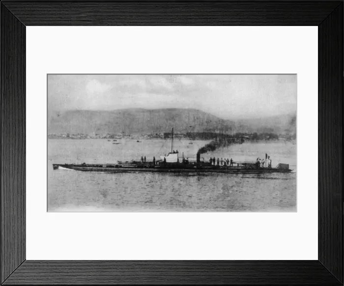 Framed Print : Monge Submarine Framed Print : Monge Submarine
