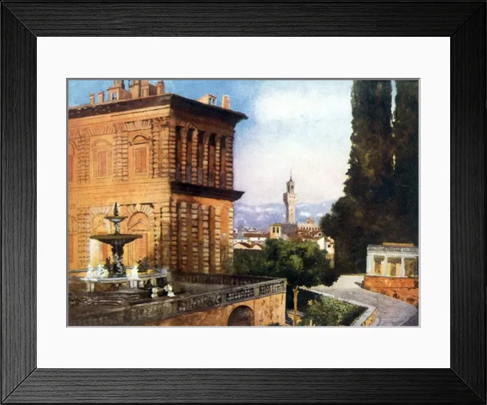 Framed Print : Florence / Pitti / Boboli Framed Print : Florence / Pitti / Boboli