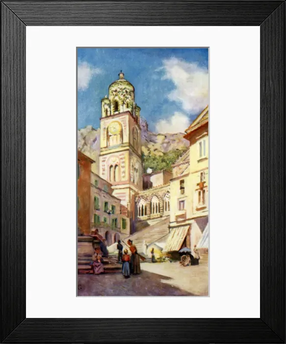 Framed Print : Italy / Amalfi / Cathedral Framed Print : Italy / Amalfi / Cathedral