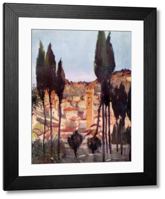 Framed Print : Florence / Fiesole 1912 Framed Print : Florence / Fiesole 1912