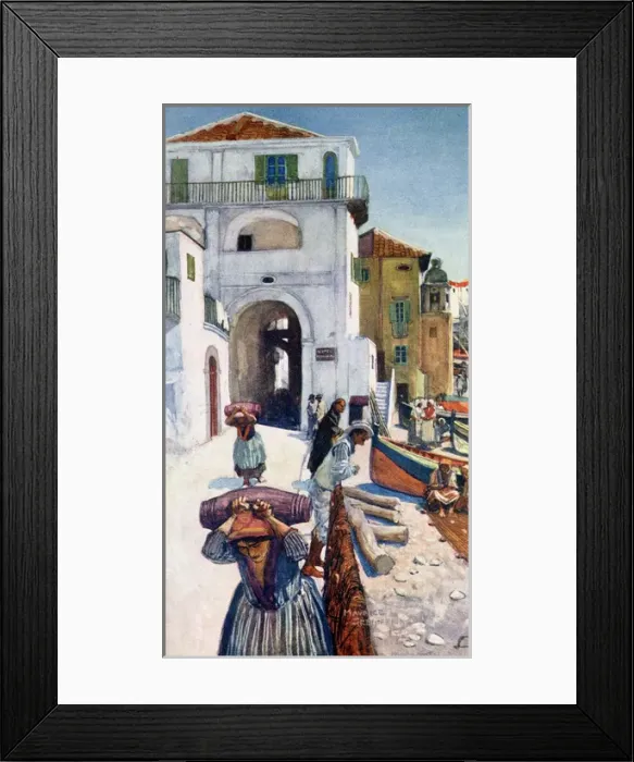 Framed Print : Italy / Amalfi 1904 Framed Print : Italy / Amalfi 1904
