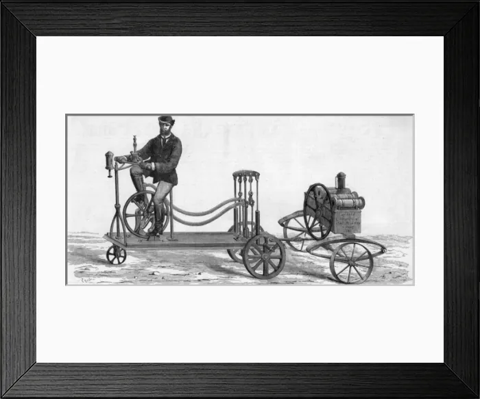 Framed Print : Santa Rita Motor 1881 Framed Print : Santa Rita Motor 1881