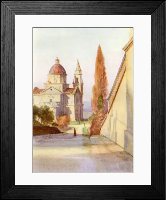 Framed Print : Italy / Monte Pulciano Framed Print : Italy / Monte Pulciano