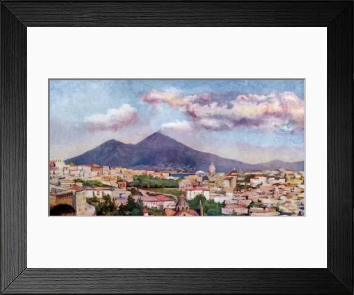Framed Print : Naples / From Parco Grifeo Framed Print : Naples / From Parco Grifeo
