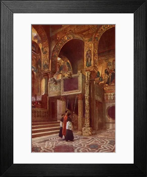 Framed Print : Sicily / Palermo Chapel Framed Print : Sicily / Palermo Chapel