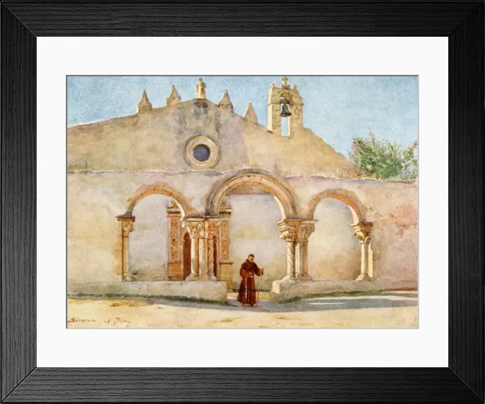 Framed Print : Sicily / Siragusa 1911 Framed Print : Sicily / Siragusa 1911