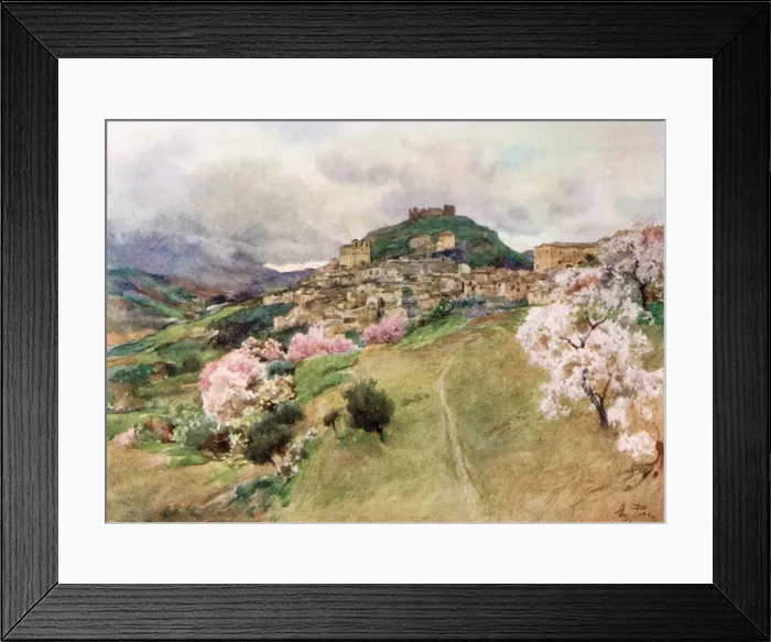 Framed Print : Sicily / Girgenti 1911 Framed Print : Sicily / Girgenti 1911