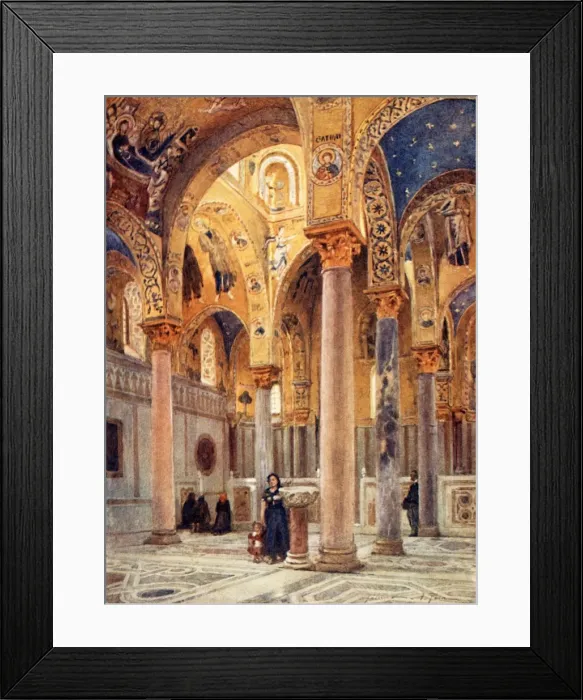 Framed Print : Sicily / Palermo Church Framed Print : Sicily / Palermo Church