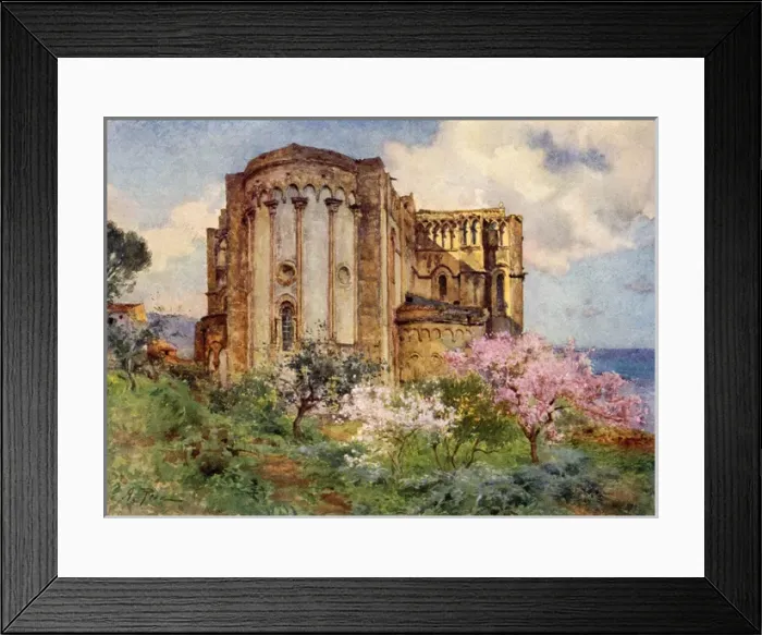 Framed Print : Sicily / Cefalu Cathedral Framed Print : Sicily / Cefalu Cathedral