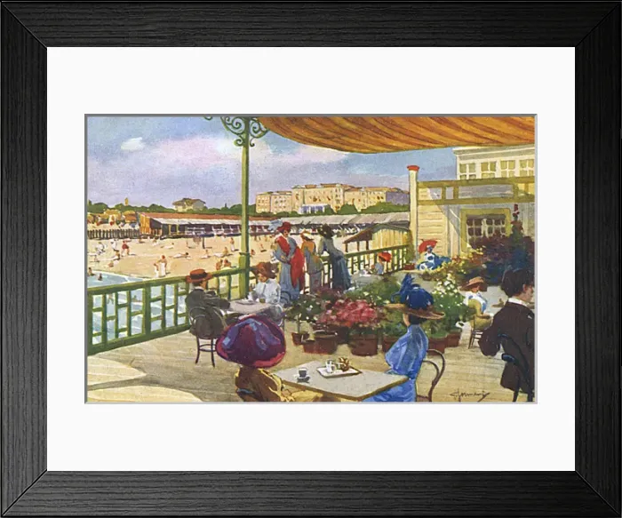 Framed Print : Venice / Lido C1912 Framed Print : Venice / Lido C1912