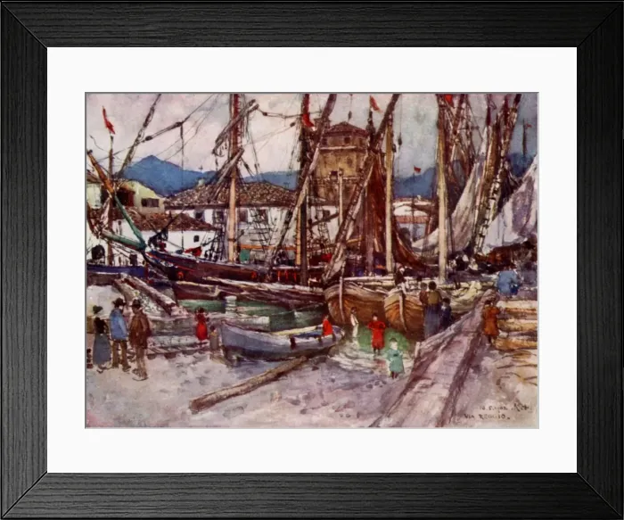 Framed Print : Italy / Viareggio Basin Framed Print : Italy / Viareggio Basin