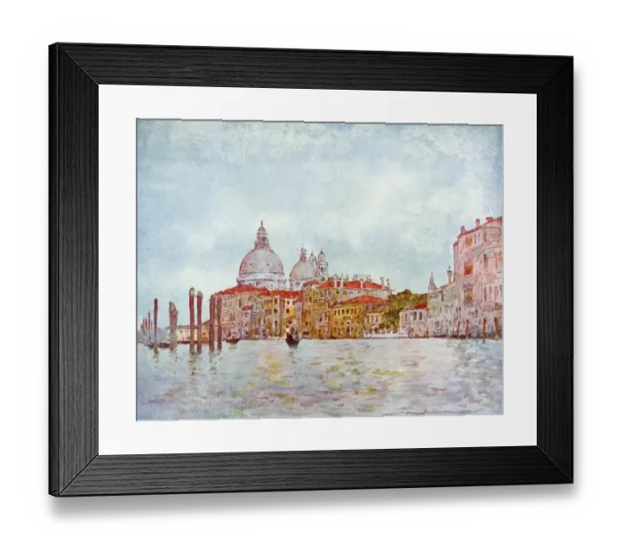 Framed Print : Venice / Grand Canal 1916 Framed Print : Venice / Grand Canal 1916