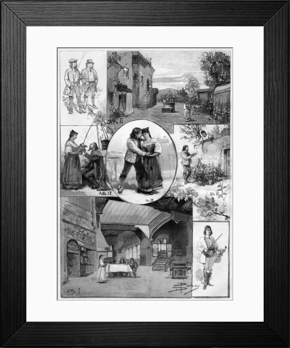 Framed Print : Mascagni / Amico Fritz Framed Print : Mascagni / Amico Fritz
