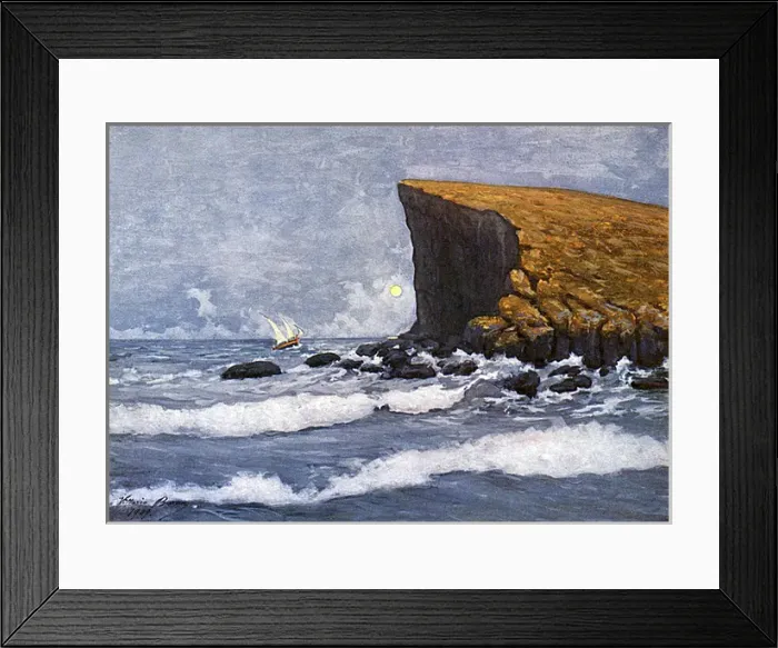 Framed Print : Malta / Comino Cliffs 1909 Framed Print : Malta / Comino Cliffs 1909
